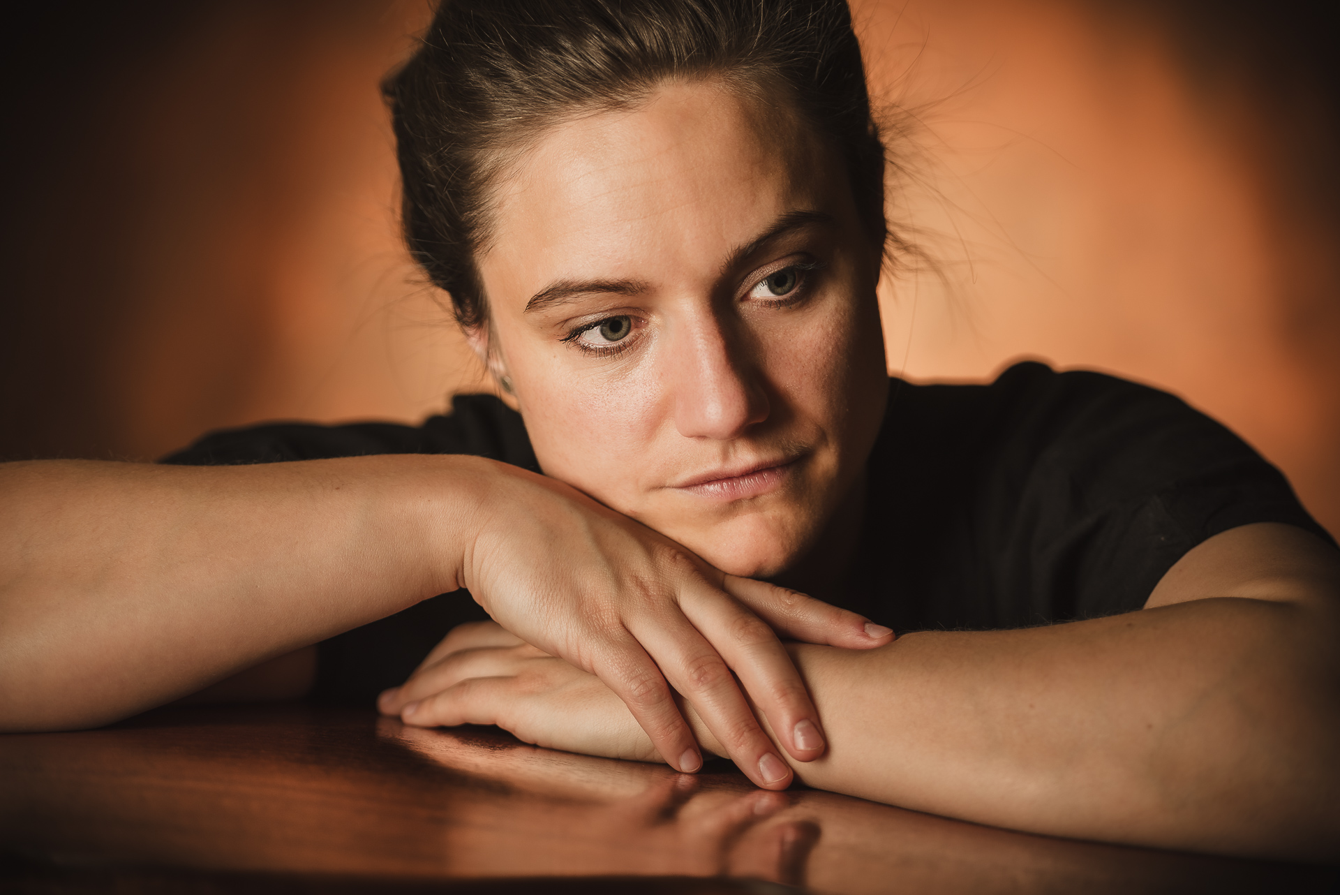 Studioaufnahme aus dem Portrait-Shooting – Portraitfotograf Benjamin Händel München